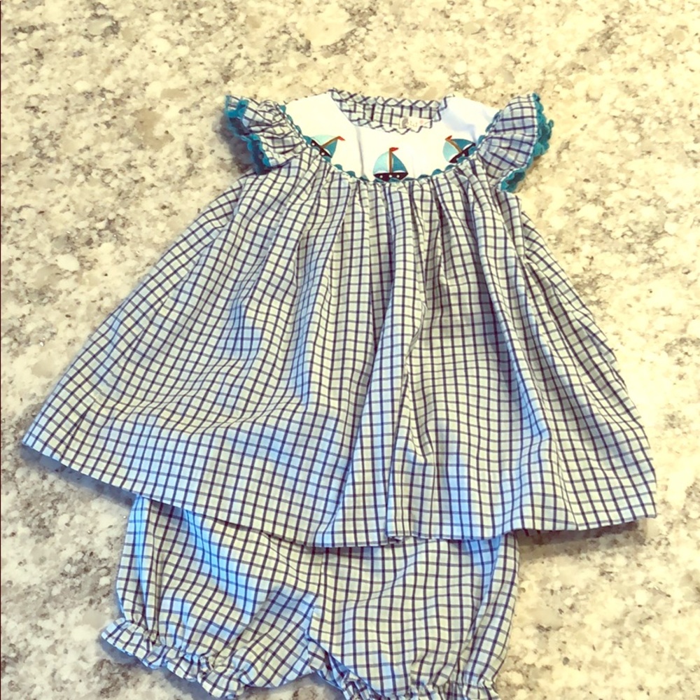 Petit Ami Sailboat Dress